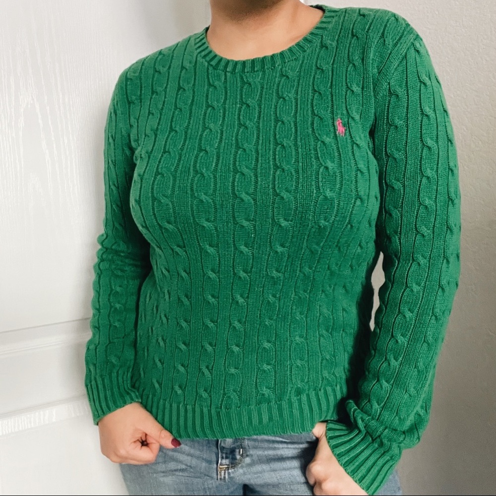 Ralph Lauren Polo Cable Knit Sweater